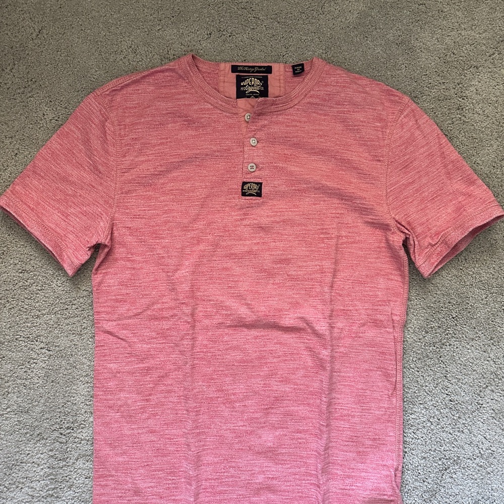 Hurley Pink Short Sleeve Tee